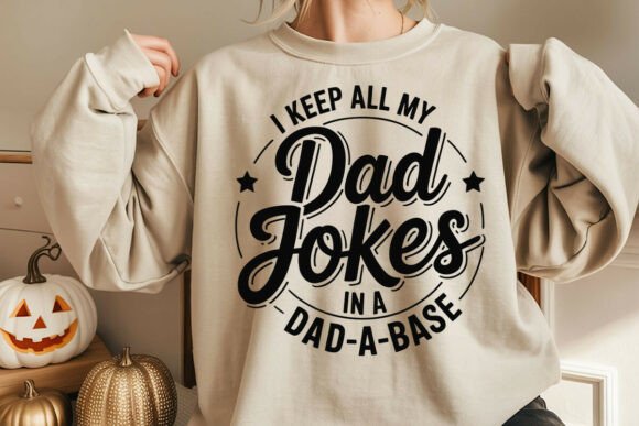 Dad Jokes SVG Funny Father’s Day Shirt Design