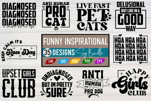 Funny Inspirational Svg Bundle Review
