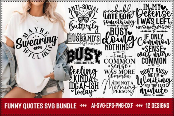 Funny Quotes Graphics for Crafts