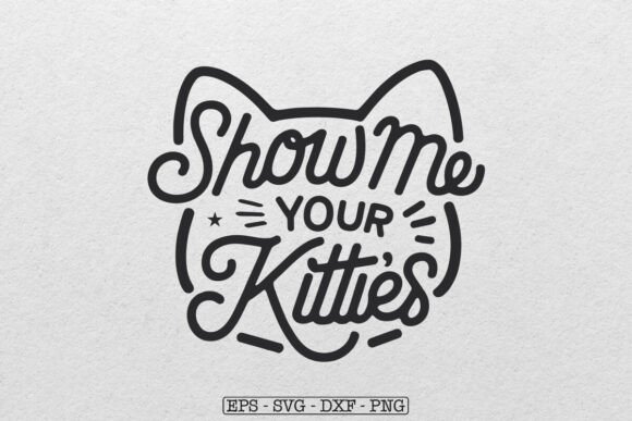Playful Cat Graphics for Crafts and Digital Selling